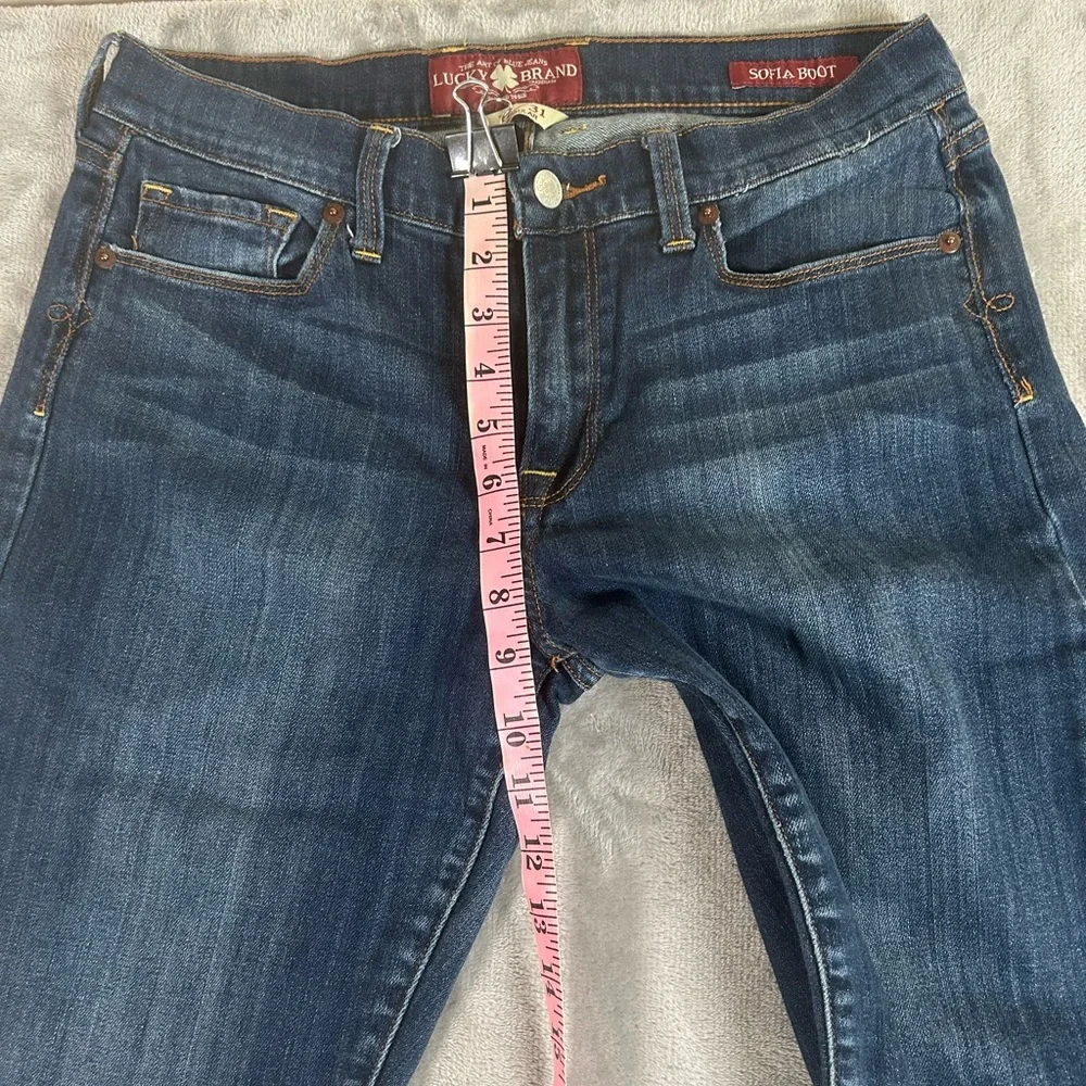 Lucky brand jeans Sophia boot cut dark wash - Picture 8 of 12